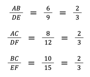 Géométrie au Brevet : Triangles semblables