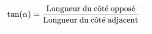 Relation Tangente trigonométrie 3ème